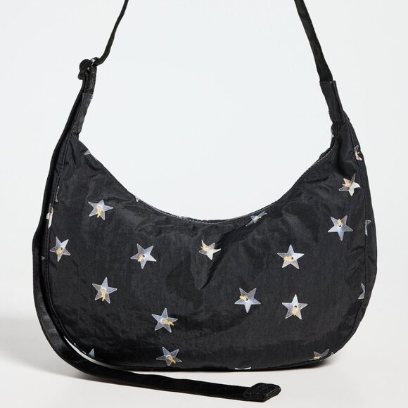 NWT Baggu Medium Crescent Bag - Stars - Picture 7 of 10